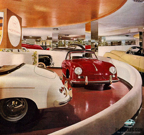 Frank Lloyd Wright Designed Porsche Showroom