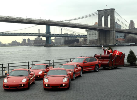 Porsche Santa Sleigh