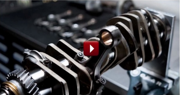 stop motion porsche engine build up