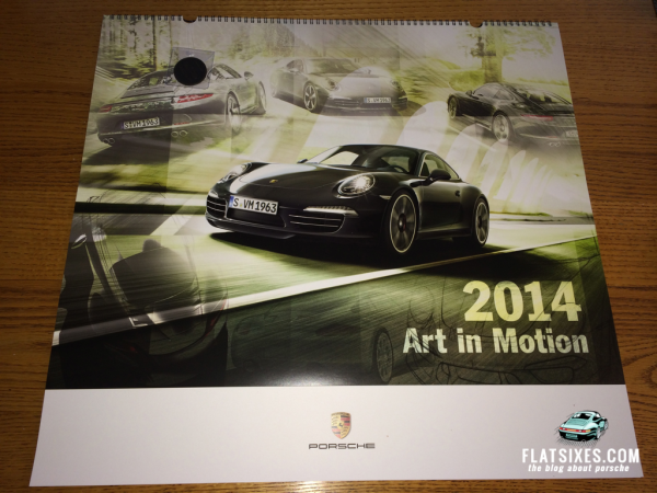 Win a Porsche Calendar 2014