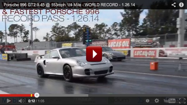 Porsche 996 USP Motorsports World REcord quarter mile