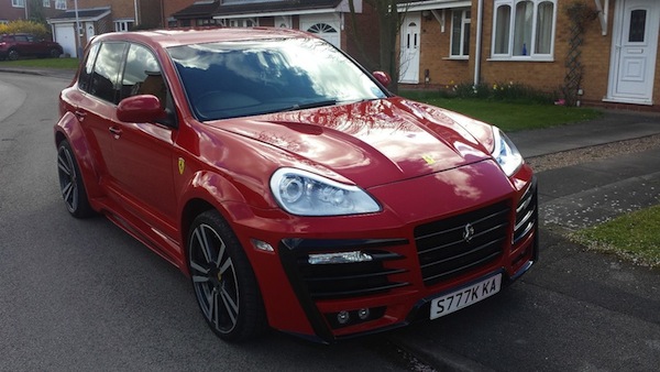 Porsche Cayenne Ferrari