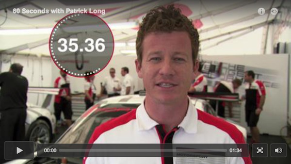 60 seconds with Patrick Long