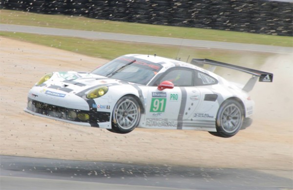 Bergmeister Le Mans 2014 911 in air