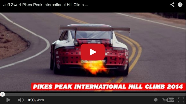 Jeff Zwart pikes peak climb