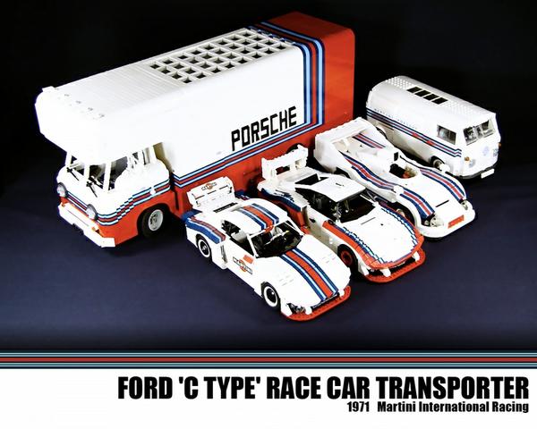 porsche lego martini racing set