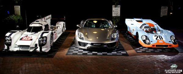 Porsche 917, 918 and 919
