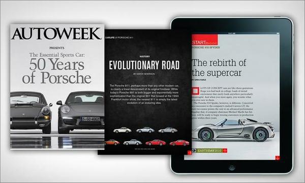 Autoweek Porsche app