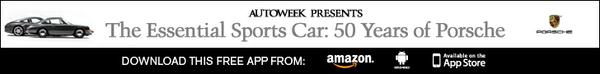 Autoweek Porsche 50 years banner