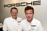 Patrick Long and CORE team owner Jon Bennett