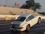 eddie bello's Porsche popping wheelie