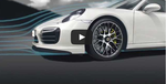 air flowing over 2014 Porsche 911 Turbo