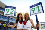 Porsche card girls during WEC at COTA 2013