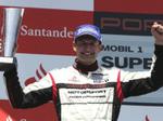 Michael Christensen on Podium