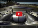 Porsche 918 doing laps in valencia