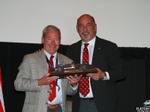 Hurley Haywood Receiving Phil Hill Award