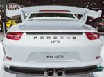 rear view of a 2014 Porsche 911 GT3