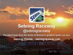 Twitter guide for Sebring 2014