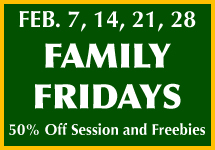Family Friday Portraits at G. Patterson Studio are 50% off