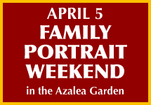 Family Portrait Weekend in the Azalea Garden
