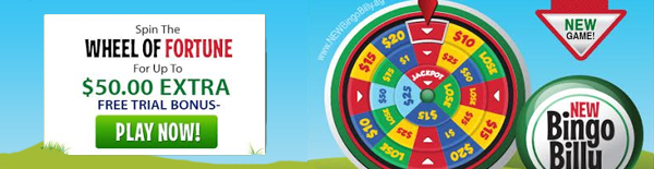 Wheel of Fortune - New Bingo Billy