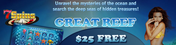7 Spins - Great Reef Slot