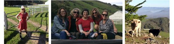 Image of the retreat including melissa dantoni