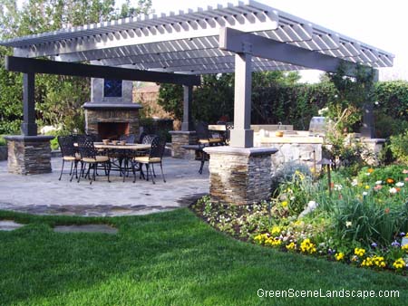Goldstein garden and patio