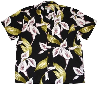 Black Calla Lily Magnum PI Shirt