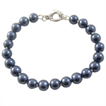 Knotted Glass Pearl Bracelet