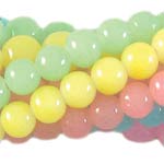 Pastel Glass Bead Strands