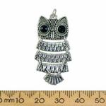 Small Swinging Owl Pendant