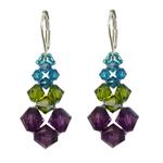Swarovski Weave Earrings