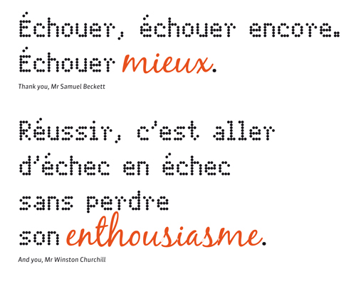 Échouer et réussir