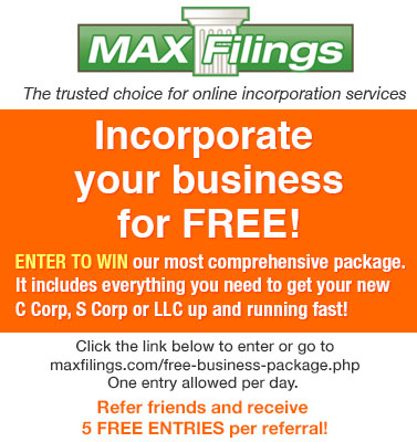 Incorporate for FREE
