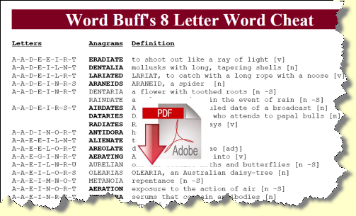 8 letter words - myteblocks