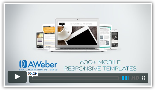 Video: Mobile Emails In AWeber