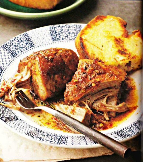 Chili and Maple Glazed Pork Tenderloin made in the Slow Cooker -- this moist, sweet pork is a great meal for entertaining.