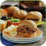 Smoked Pulled Pork Sandwich with Honey BBQ Saucee