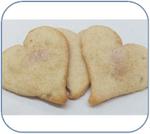 Lavender Heart Cookies