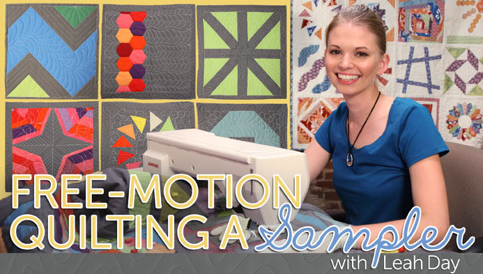 Free Motion Quilting a Sampler