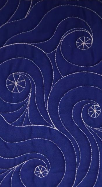 learn how to quilt universe spiral