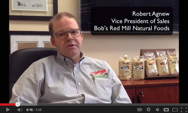 Robert Agnew of Bob's Red Mill discusses working with Communication One Exhibits.