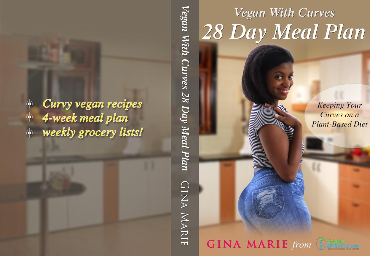picture of vegan with curves meal plan guide book