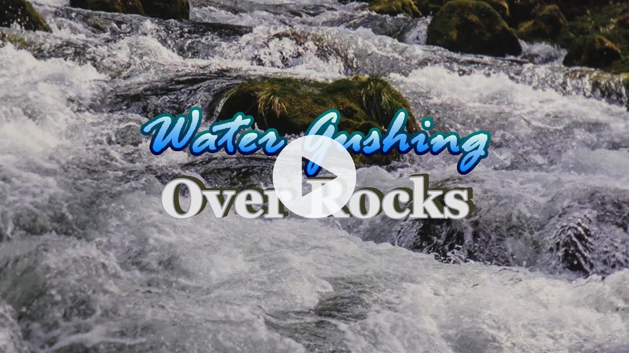 Quick Tip 395 - Water Gushing Over Rocks