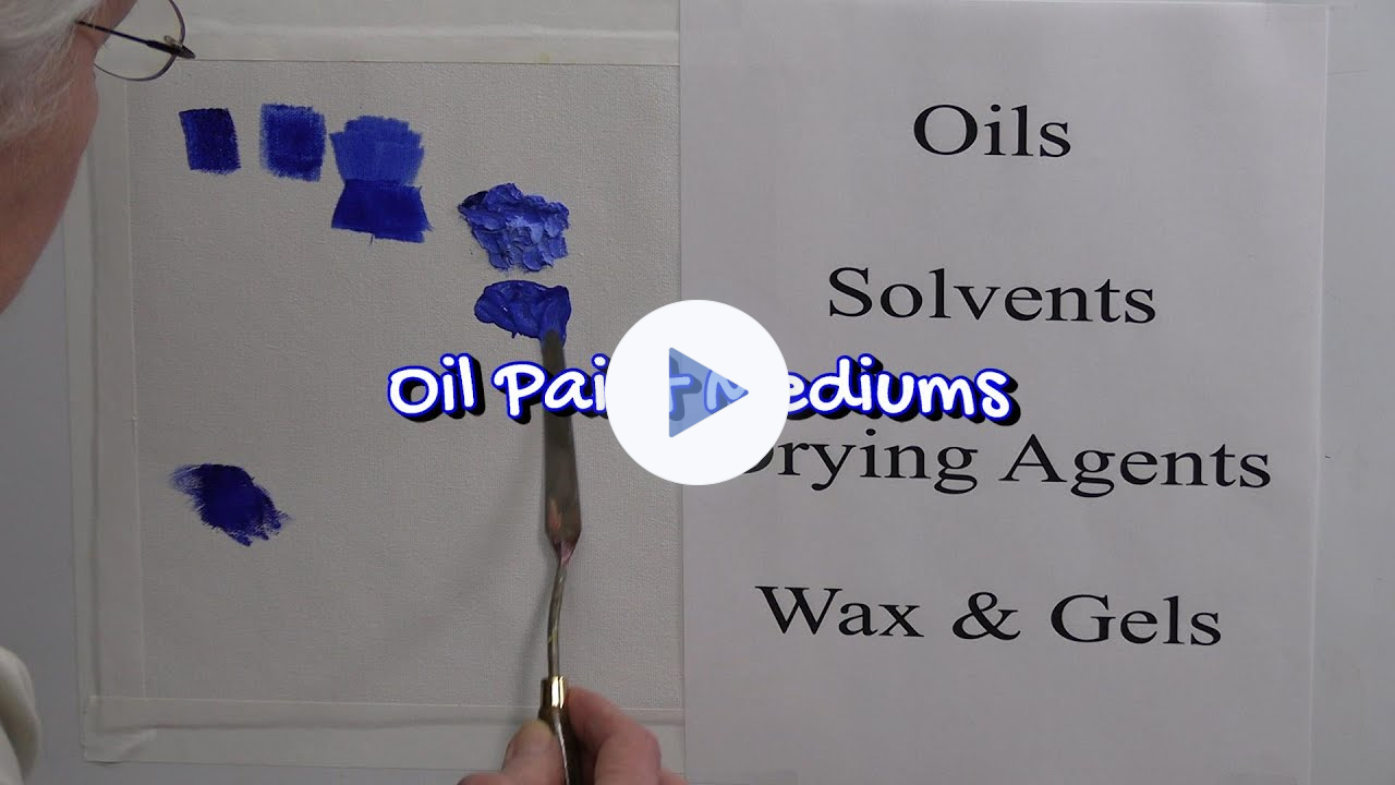 Quick Tip 495 - Oil Paint Mediums