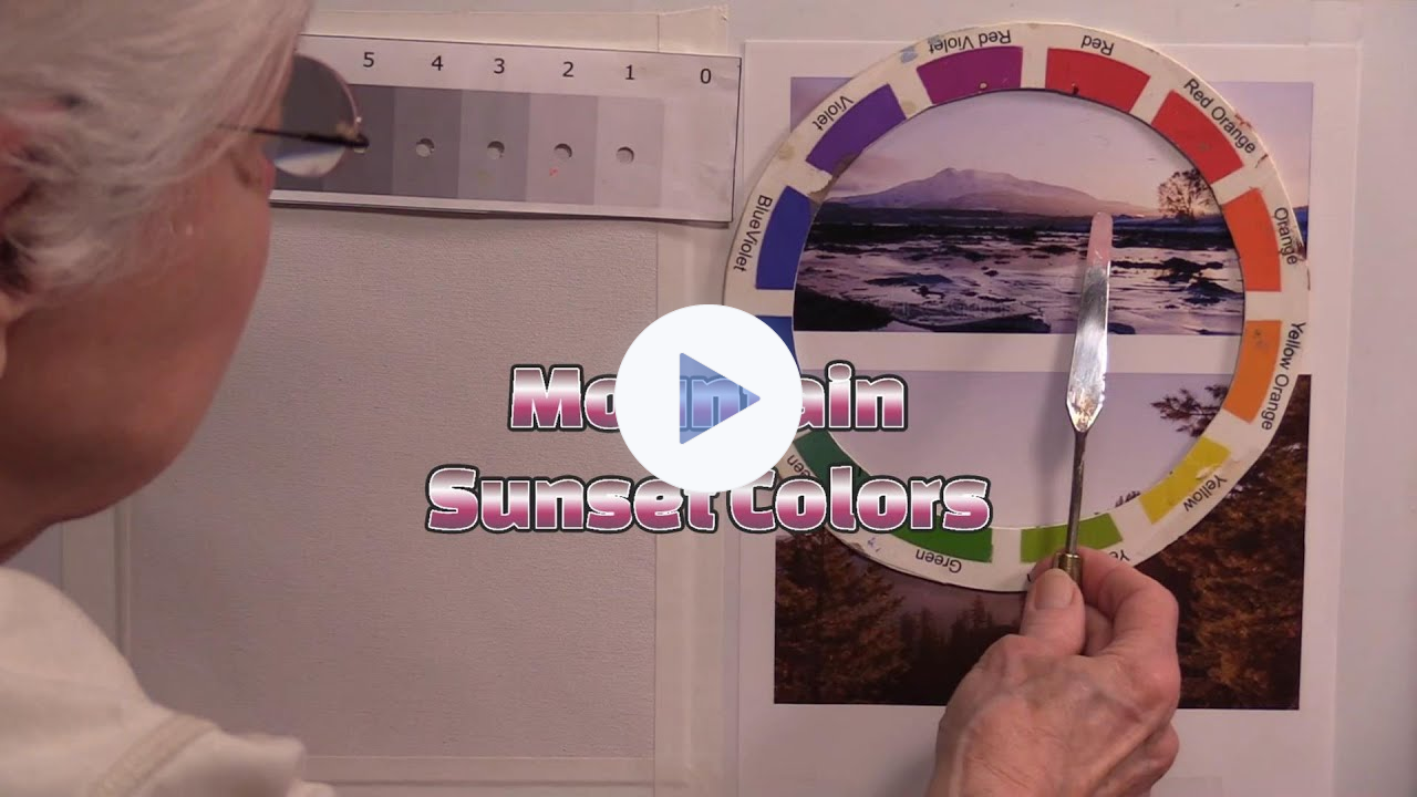 Quick Tip 420 - Mountain Sunset Colors