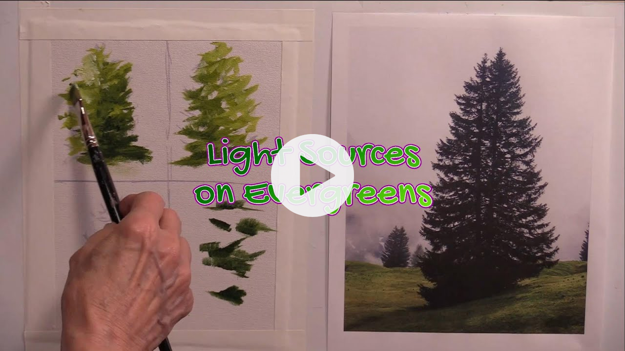 Quick Tip 394 - Light Sources on Evergreens