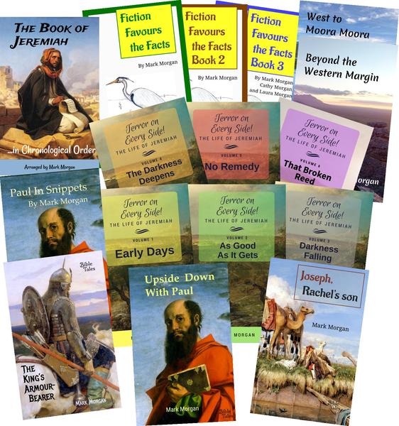 Book covers of all 16 Bible Tales eBooks available