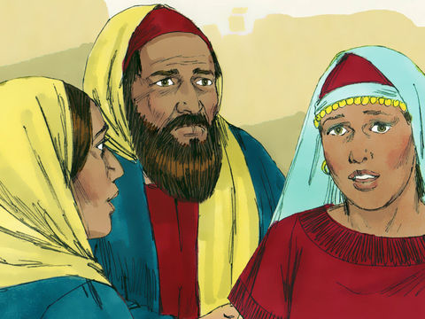 "Lazarus lived in Bethany with his two sisters Mary and Martha." (Sweet Publishing / FreeBibleImages.org  http://freebibleimages.org/illustrations/jesus-lazarus/
Slide 1)  CC BY-SA 3.0 (https://creativecommons.org/licenses/by-sa/3.0/)